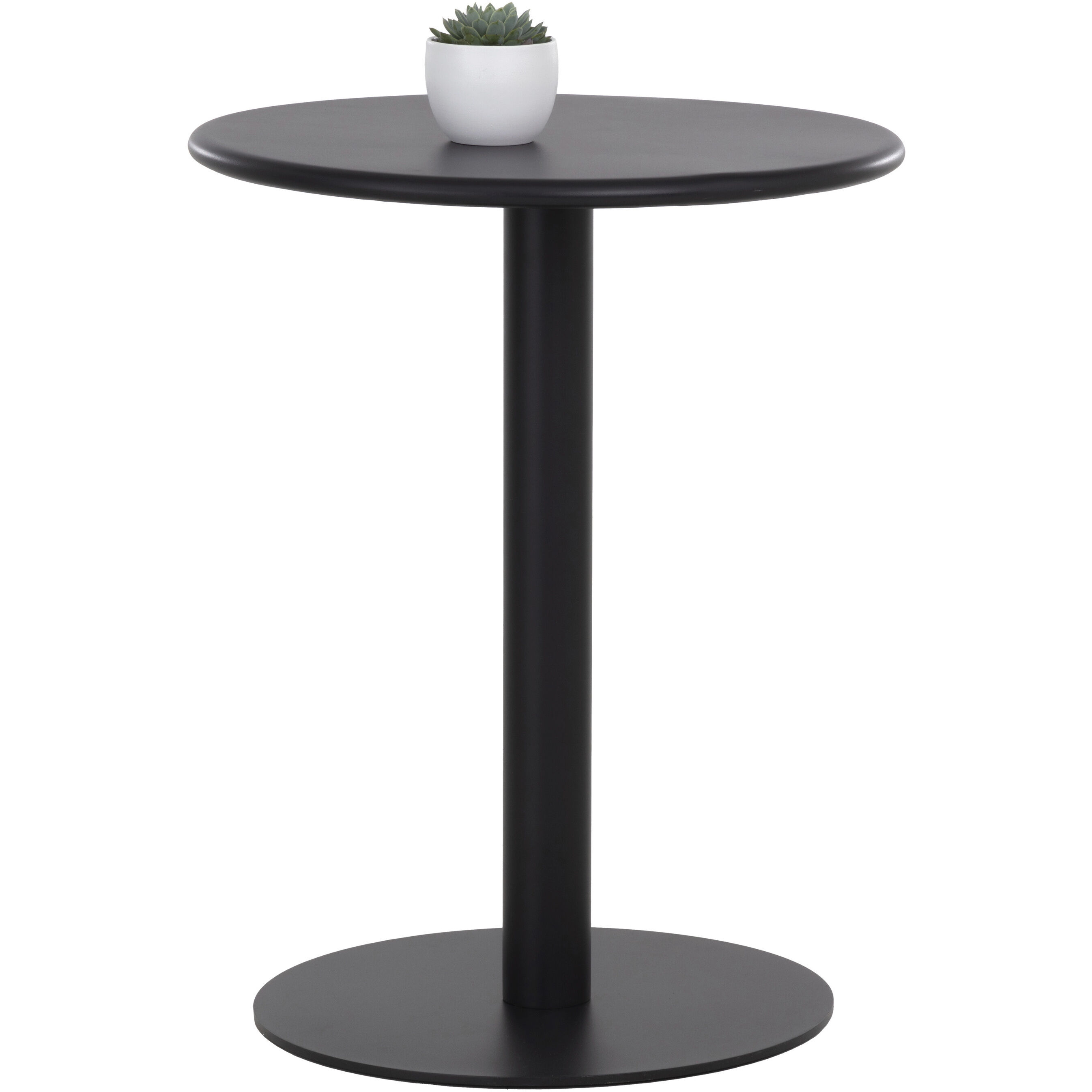 Costello 30 X 23.5 inch Black Outdoor Bistro Table